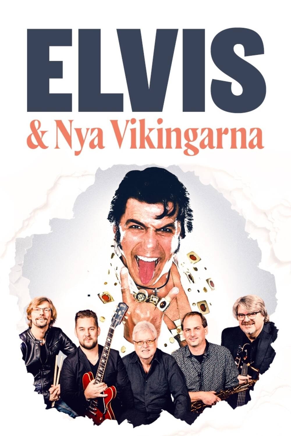 Poster de Elvis och Nya Vikingarna