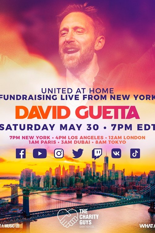 Poster de David Guetta | United at Home - Fundraising Live from New York