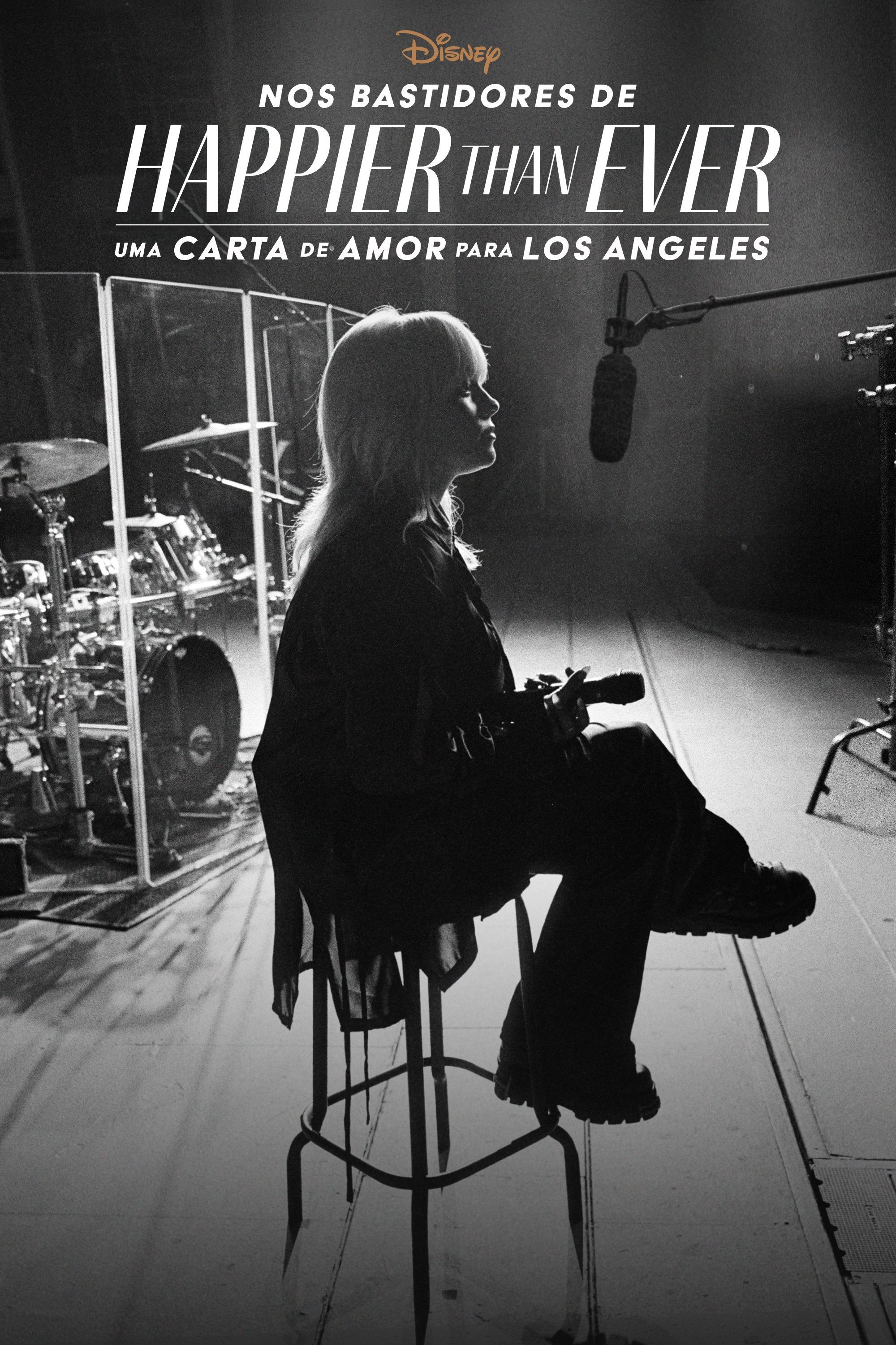 Poster de Nos Bastidores de Happier Than Ever: Uma Carta de Amor para Los Angeles
