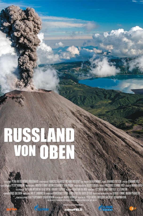 Poster de Russland von oben