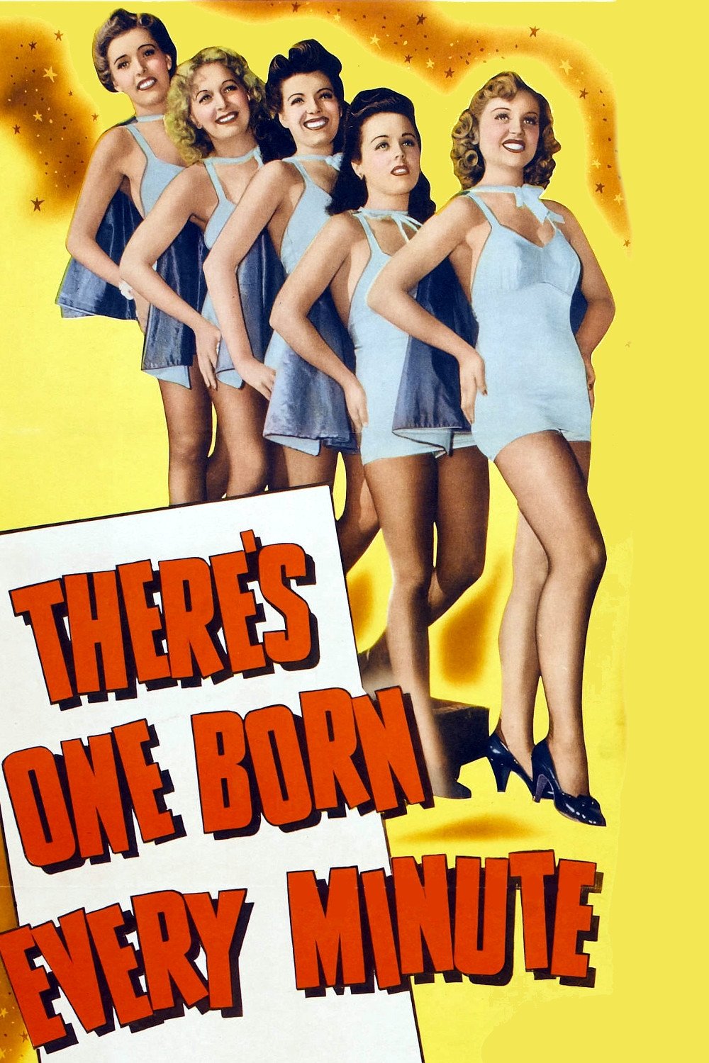 Poster de There's One Born Every Minute