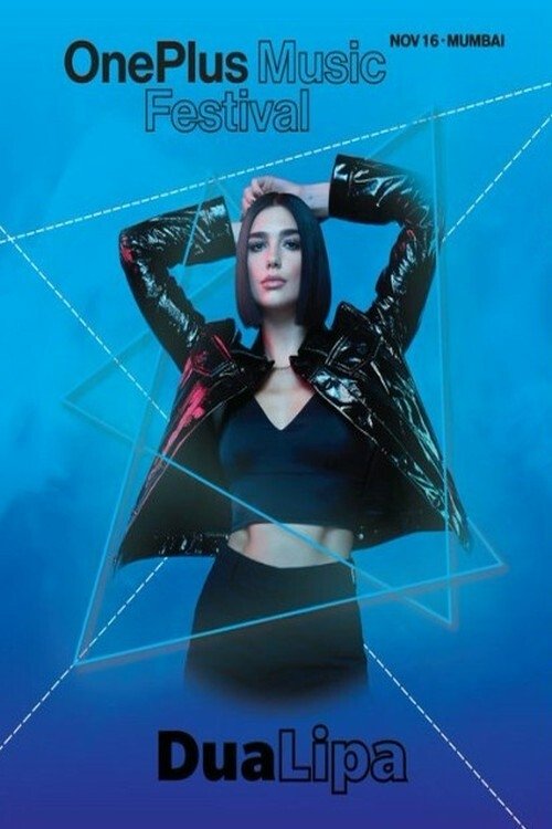 Poster de Dua Lipa - OnePlus Music Festival 2019 Mumbai - India