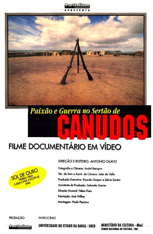 Poster de Paixão e Guerra no Sertão de Canudos