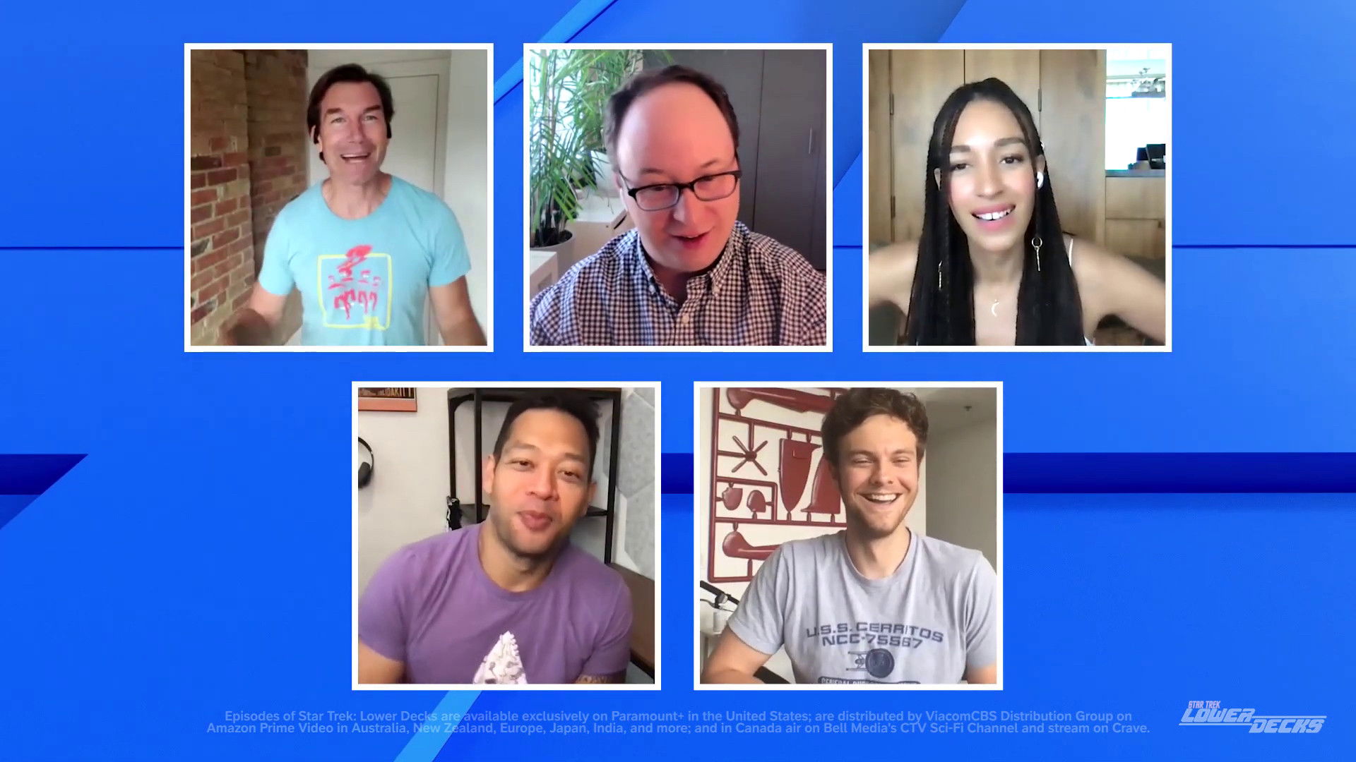 Comic-Con@Home 2021 Star Trek Lower Decks Panel