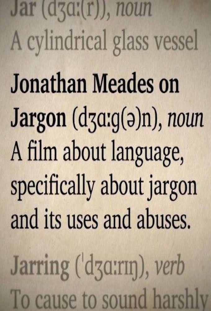 Poster de Jonathan Meades on Jargon