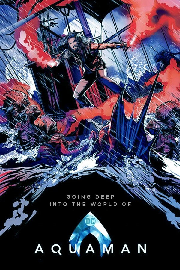 Poster de Going Deep Into the World of 'Aquaman'