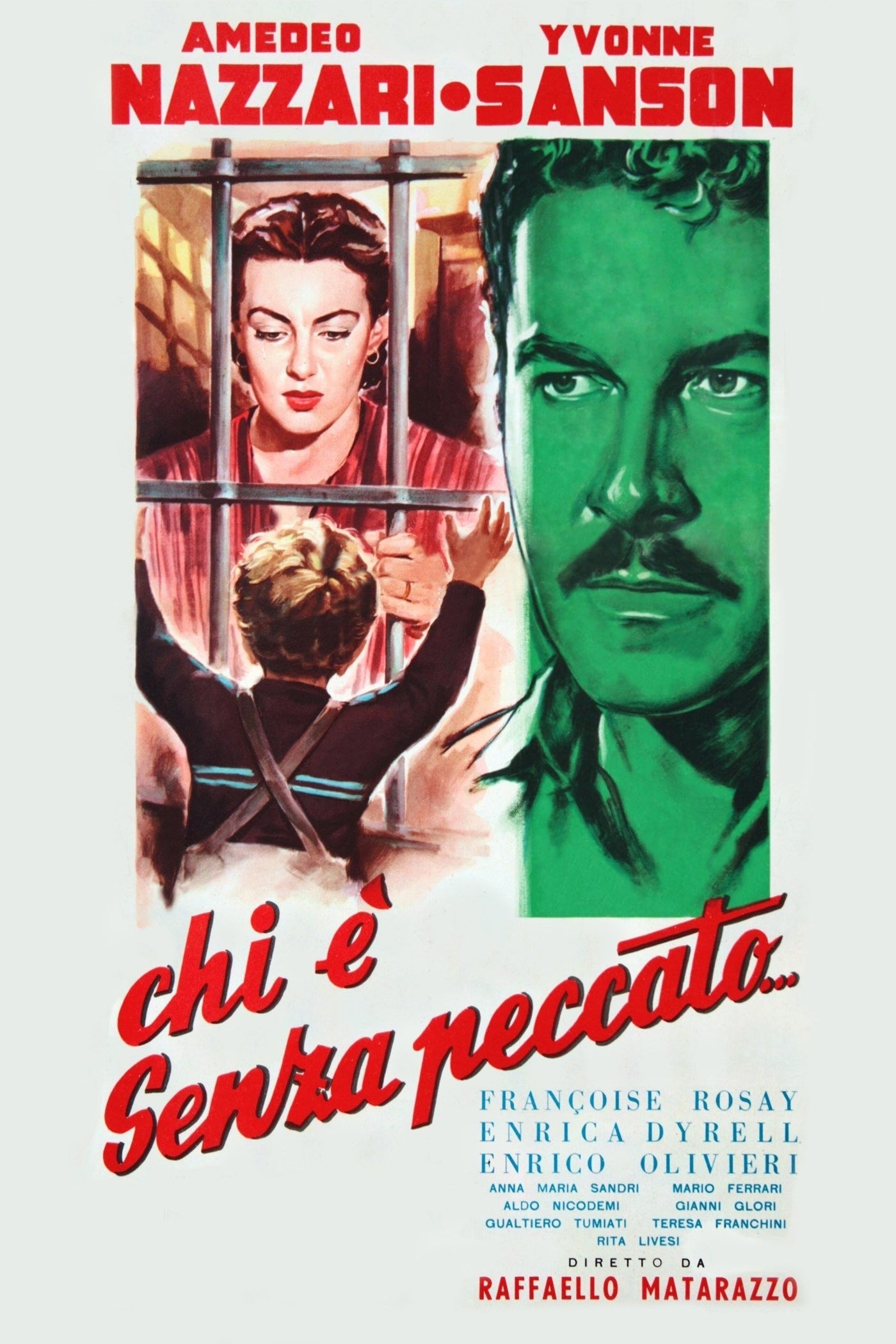 Poster de Chi è senza peccato....