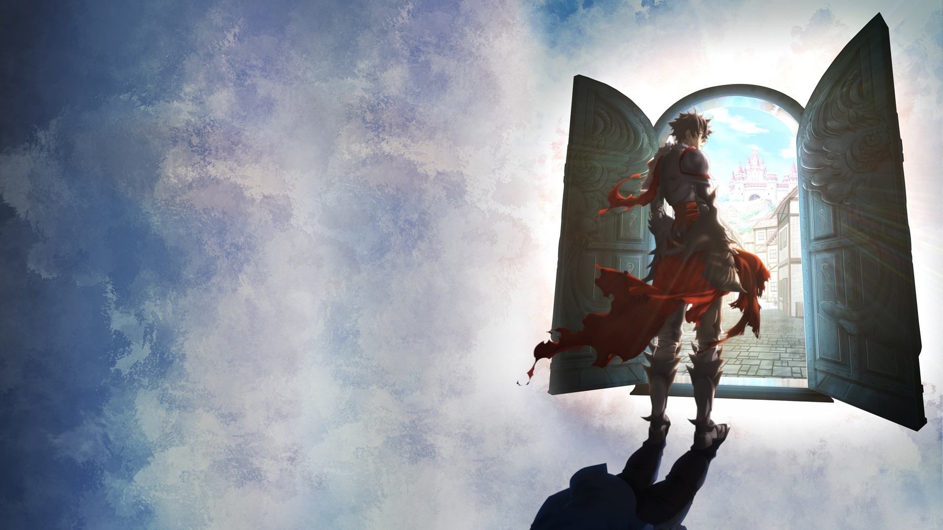 Imagens promocionais e jogo de I Got a Cheat Skill in Another World