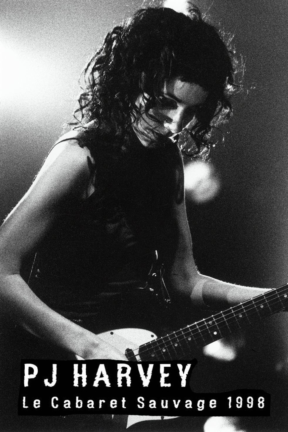 Poster de PJ Harvey: Black Sessions, Cabaret Sauvage, Paris France
