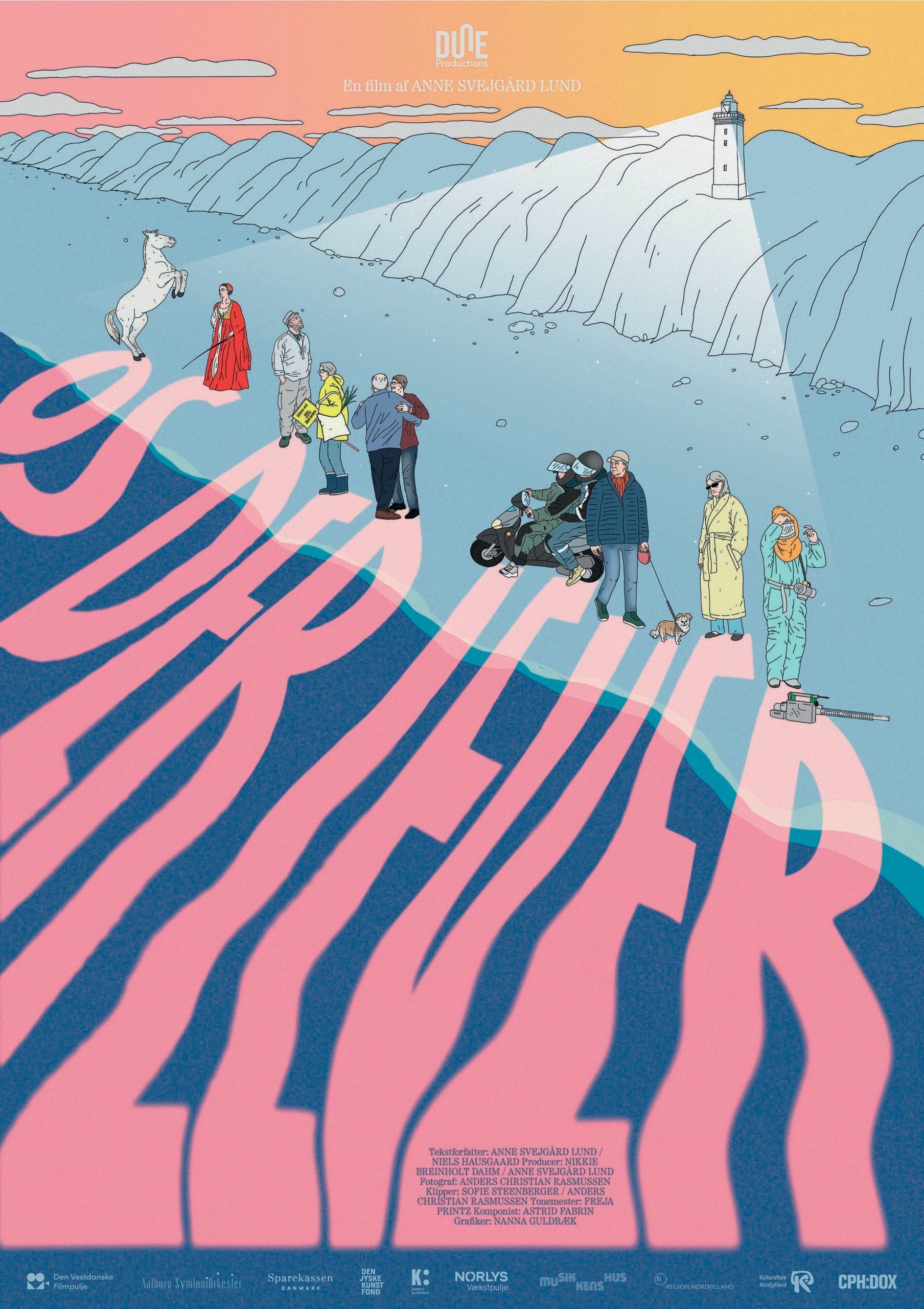 Affiche du film Os der lever