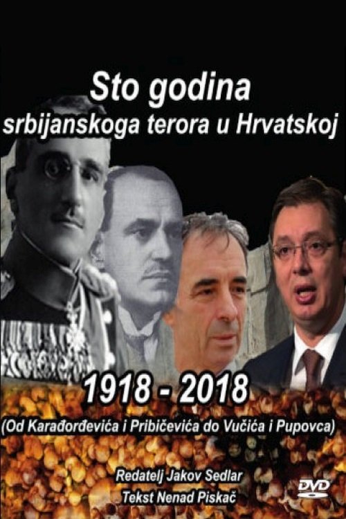 Poster de 1918.-2018.: Sto godina srbijanskoga terora u Hrvatskoj (od Karađorđevića i Pribićevića do Vučića i Pupovca)