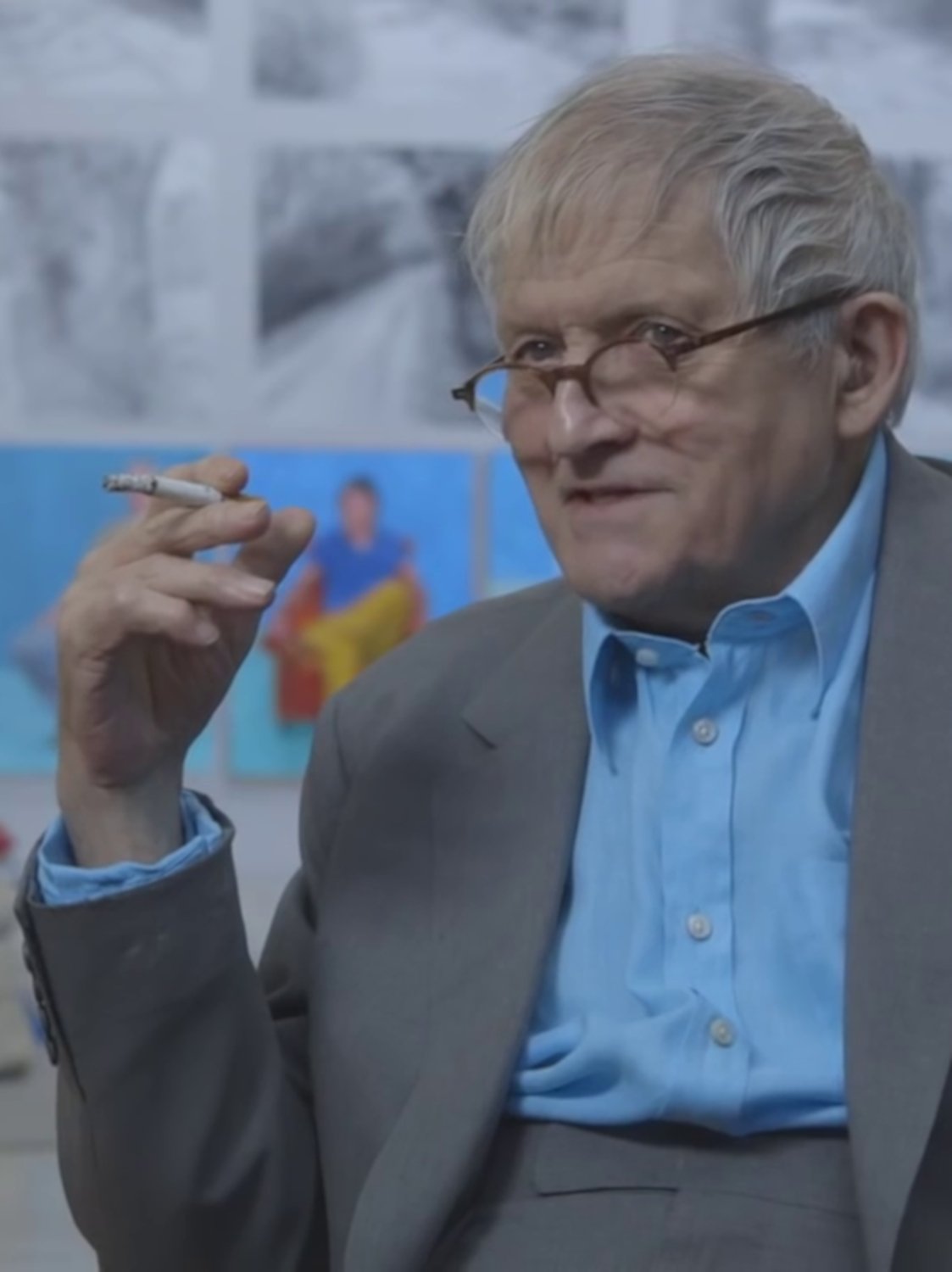 Poster de David Hockney in the Now: In Six Minutes