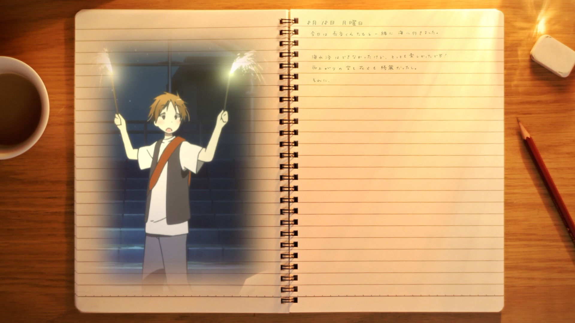 Kaori's Journal - Monday, August 18th