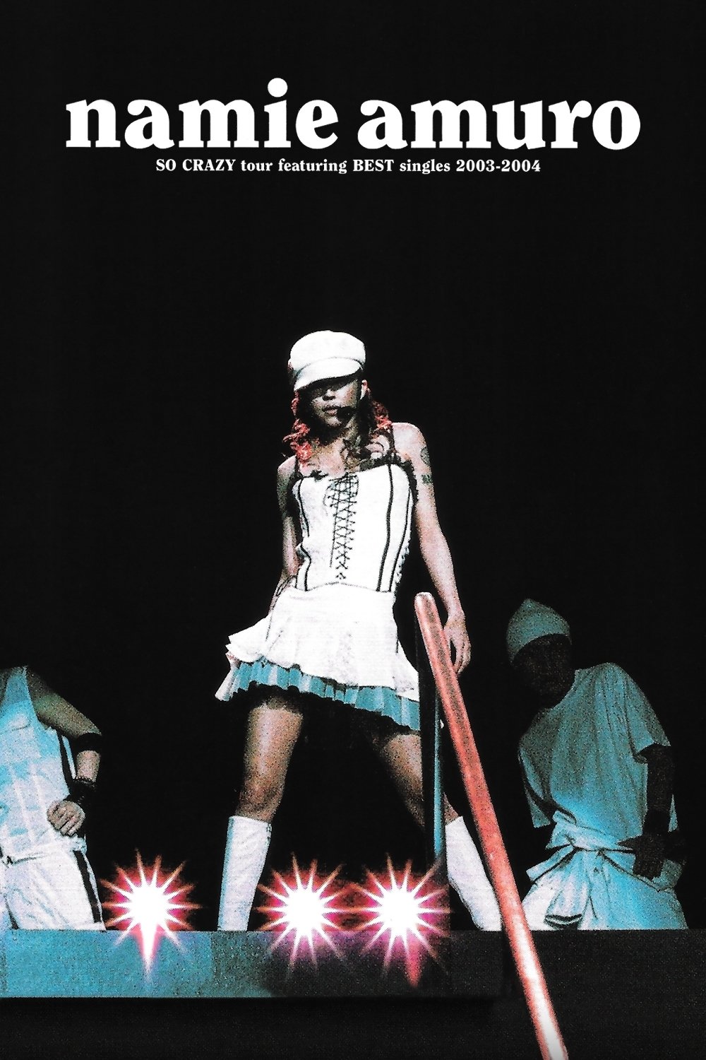 Poster de Namie Amuro SO CRAZY tour featuring BEST singles 2003–2004