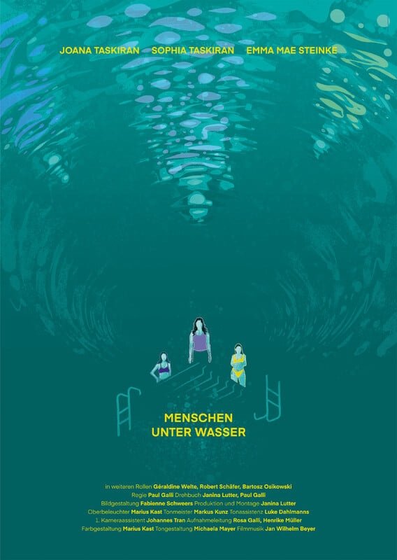Poster de Menschen unter Wasser