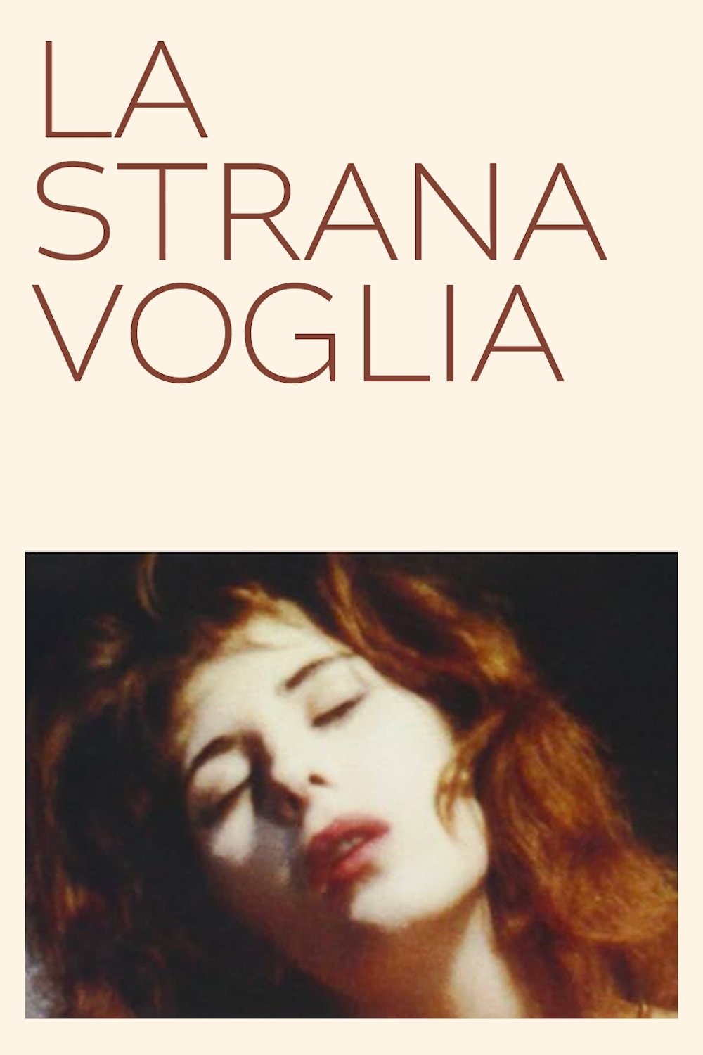 Poster de La strana voglia