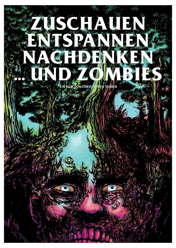 Poster de Zuschauen, Entspannen, Nachdenken und Zombies