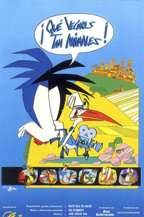 Poster de ¡Qué vecinos tan animales!