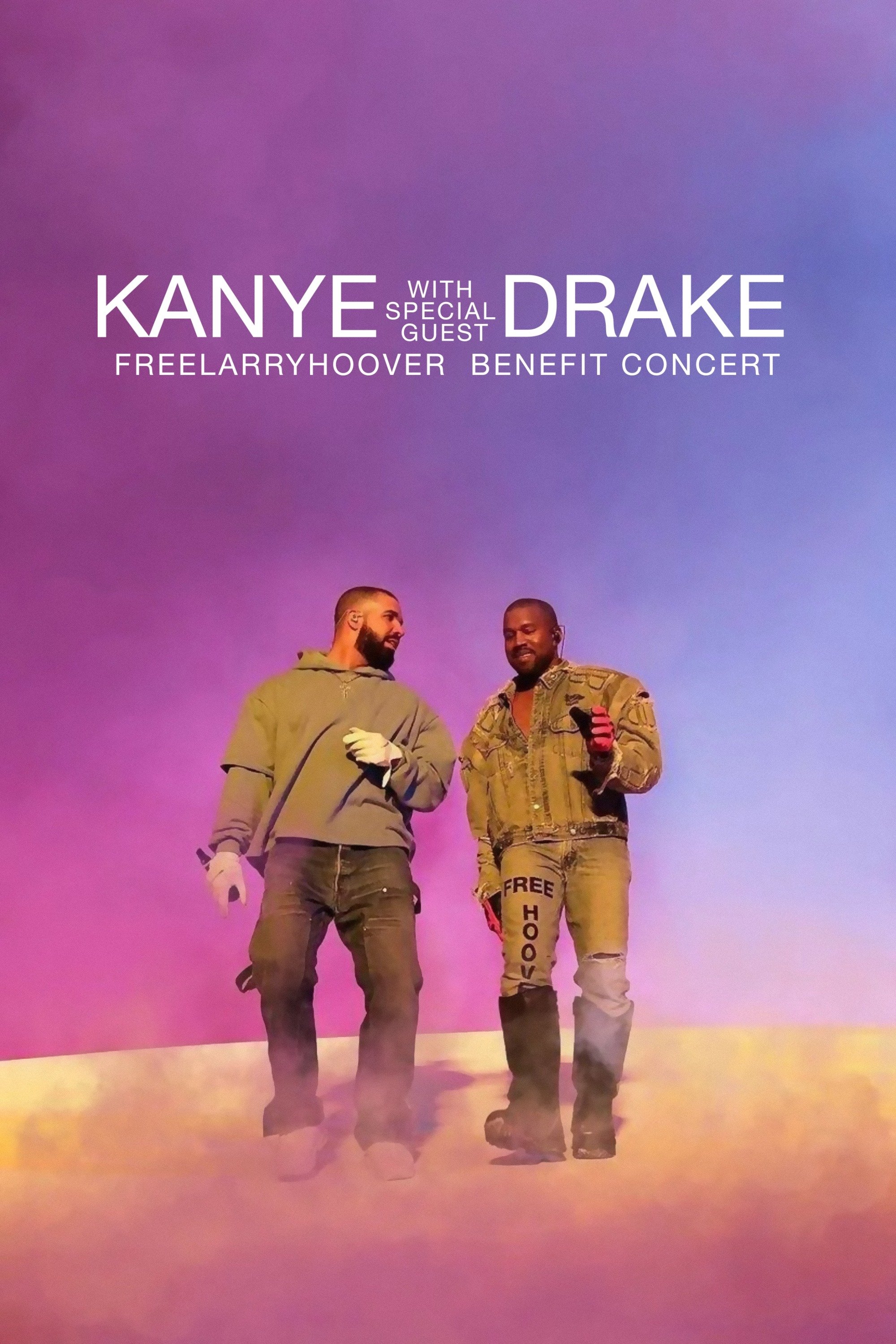 Poster de Kanye with Special Guest Drake: Free Larry Hoover Benefit Concert