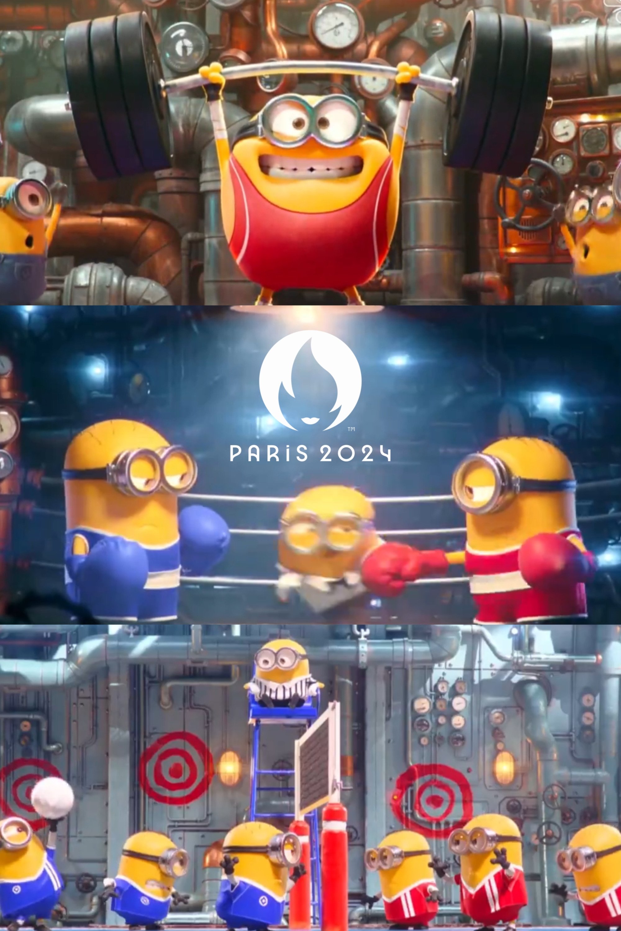 Poster de As Olimpíadas dos Minions
