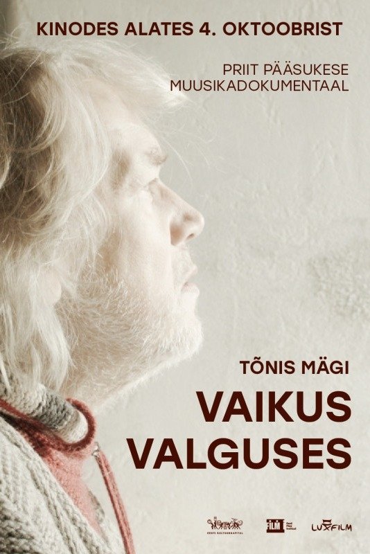 Poster de Tõnis Mägi. Vaikus valguses
