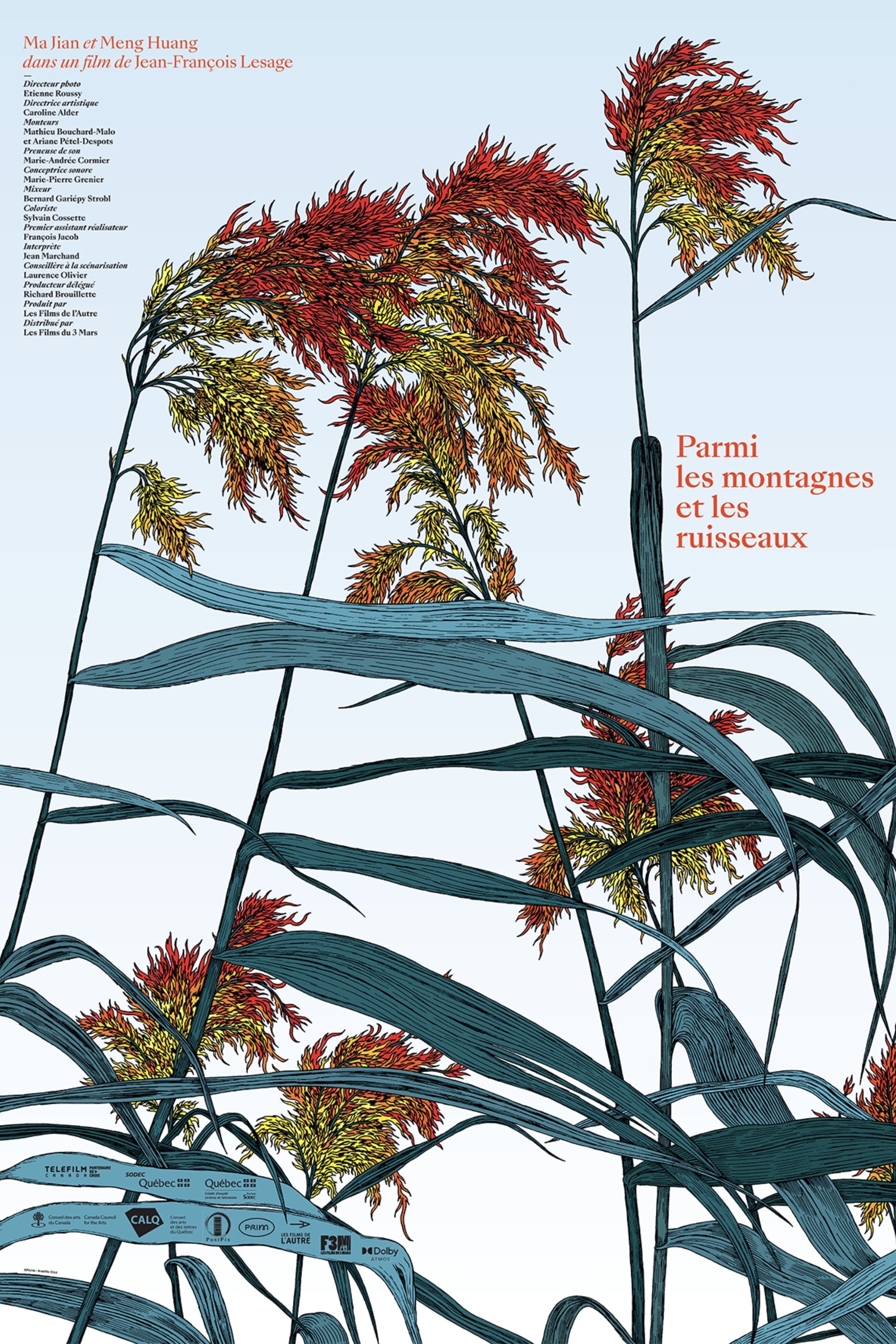 Poster de Parmi les montagnes et les ruisseaux