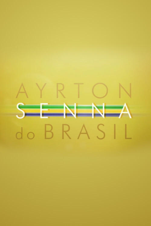 Poster de Ayrton Senna do Brasil