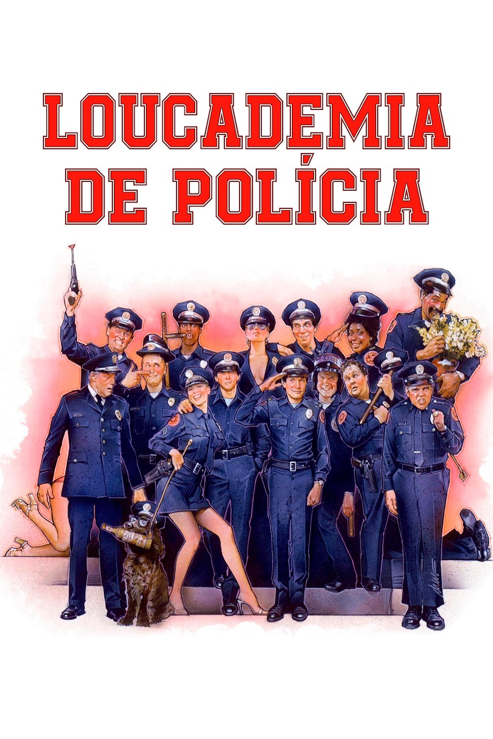 Poster de Loucademia de Polícia