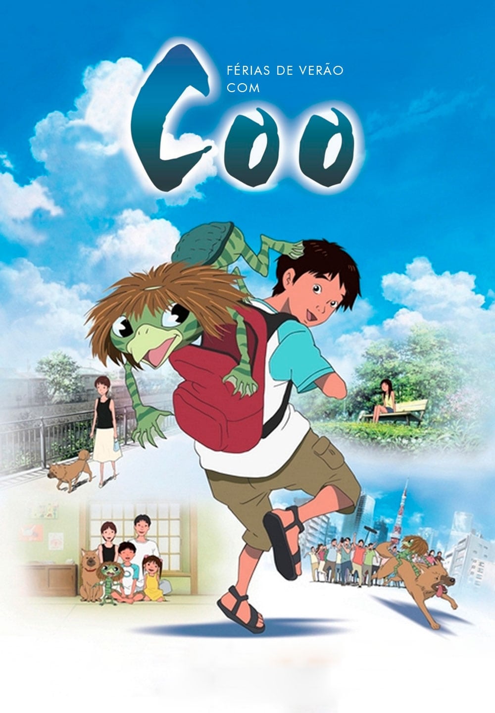 Poster de Férias de Verão com Coo