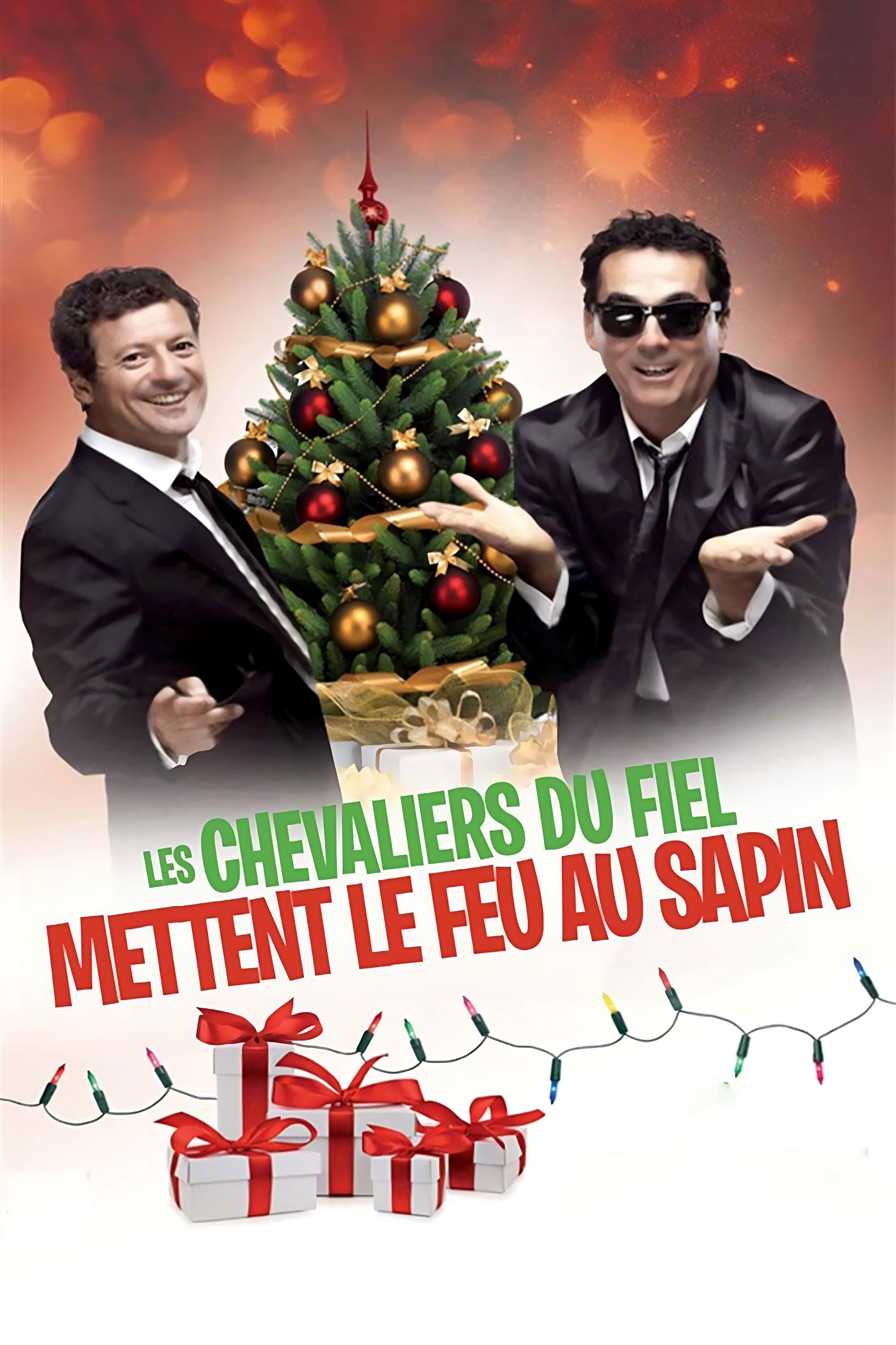 Poster de Les Chevaliers du Fiel - Mettent le feu au sapin !