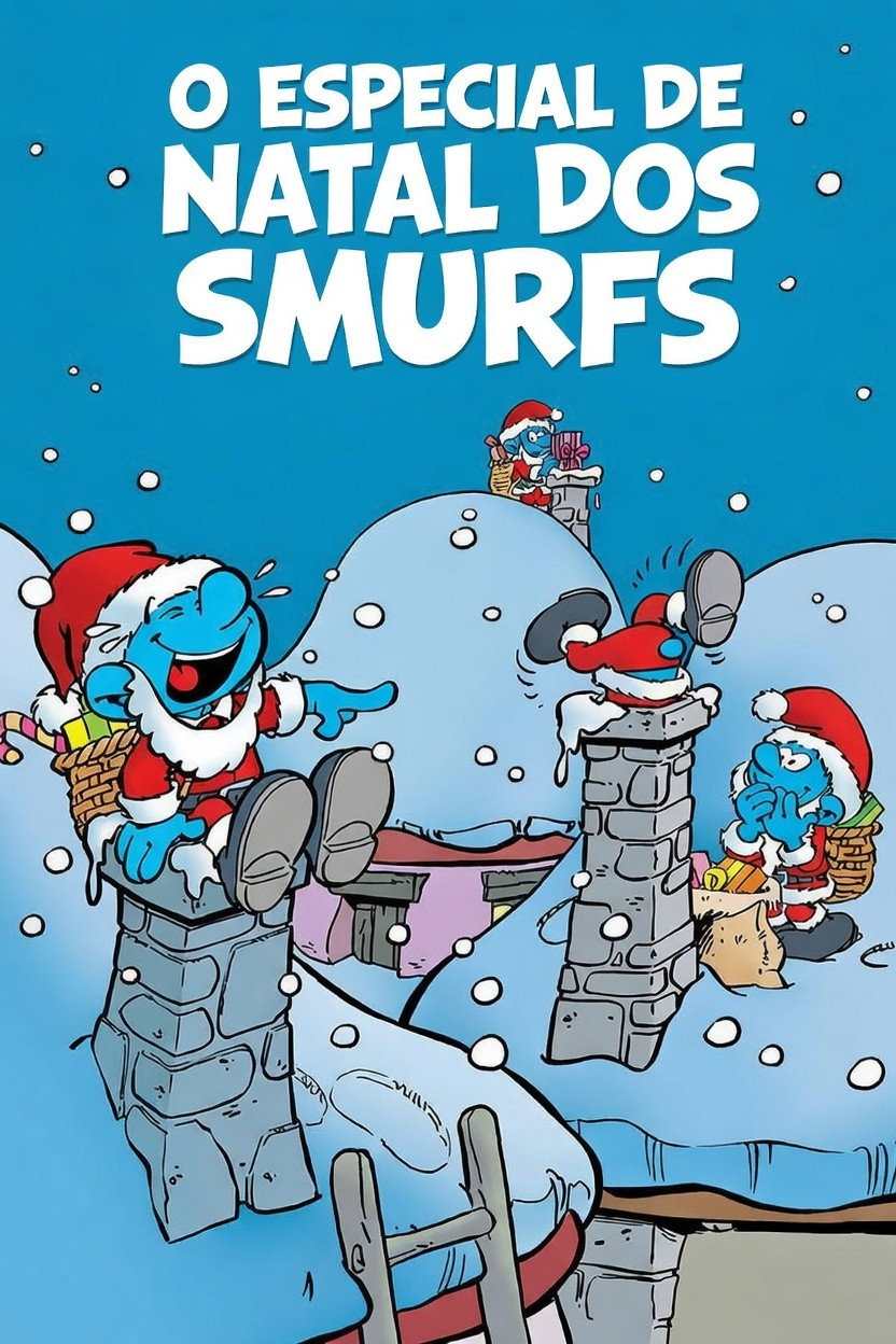 Poster de O Especial de Natal dos Smurfs