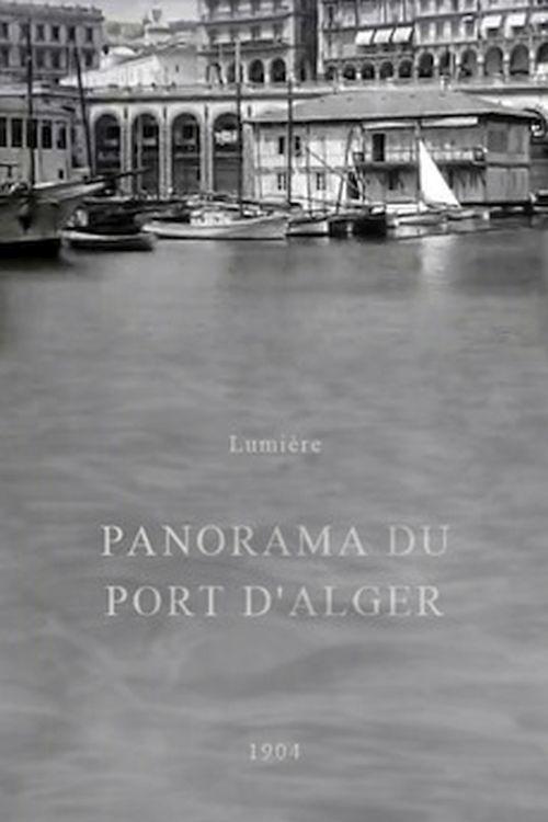 Poster de Panorama du port d'Alger (suite du précédent)