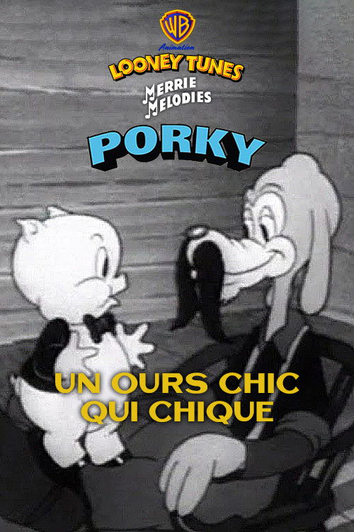 Un ours chic qui chique