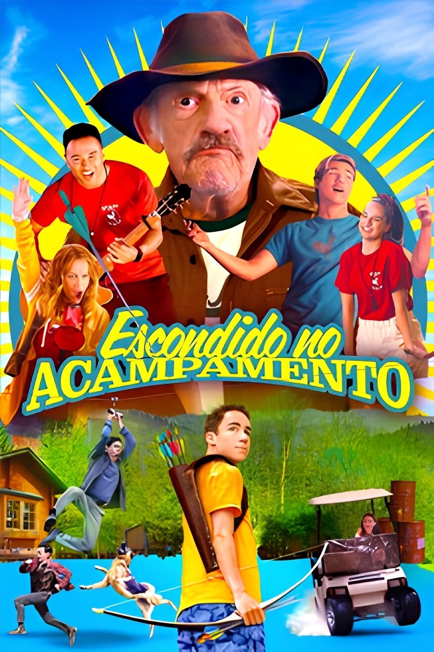 Poster de Escondido no Acampamento