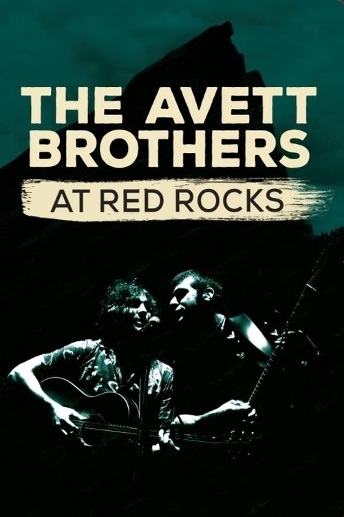 Poster de The Avett Brothers at Red Rocks