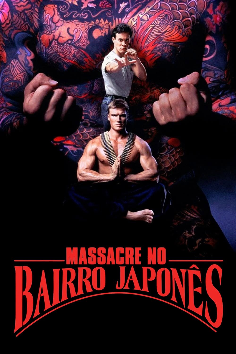 Poster de Massacre no Bairro Japonês