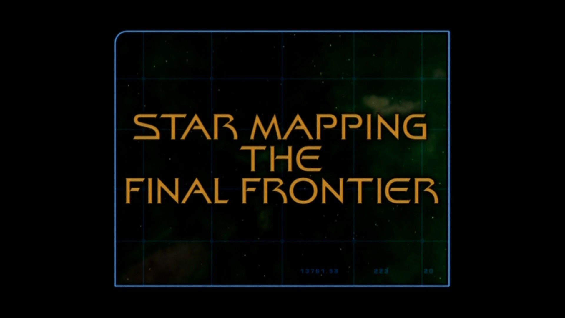 Star Mapping The Final Frontier (Season 6)