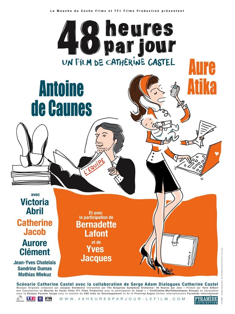 Affiche du film 48 heures par jour