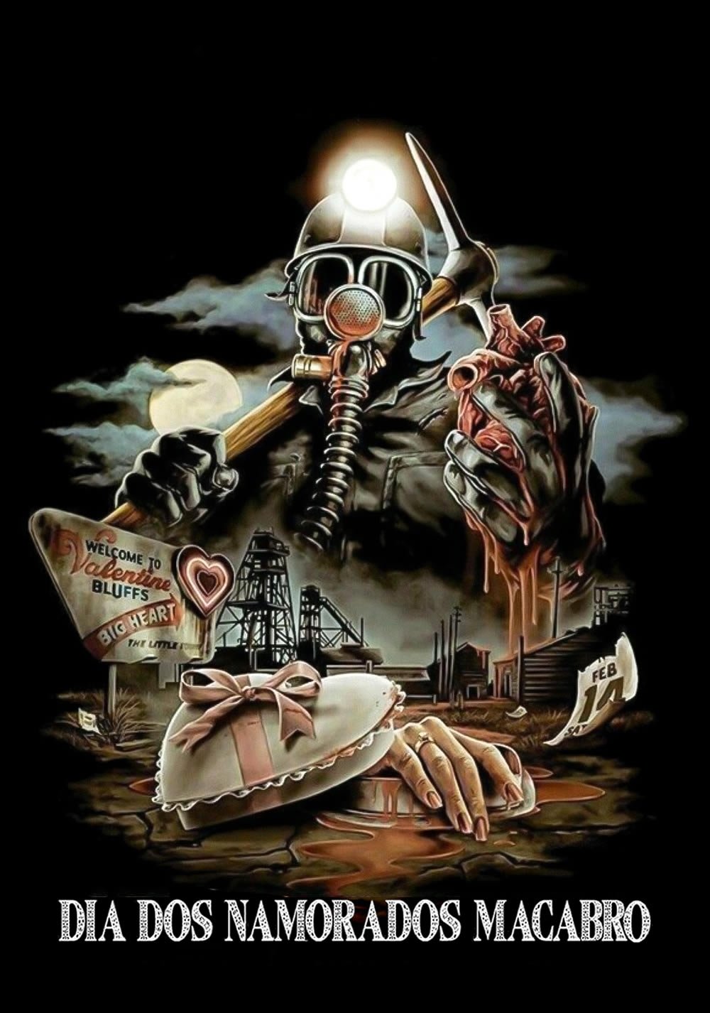 Poster de Dia dos Namorados Macabro