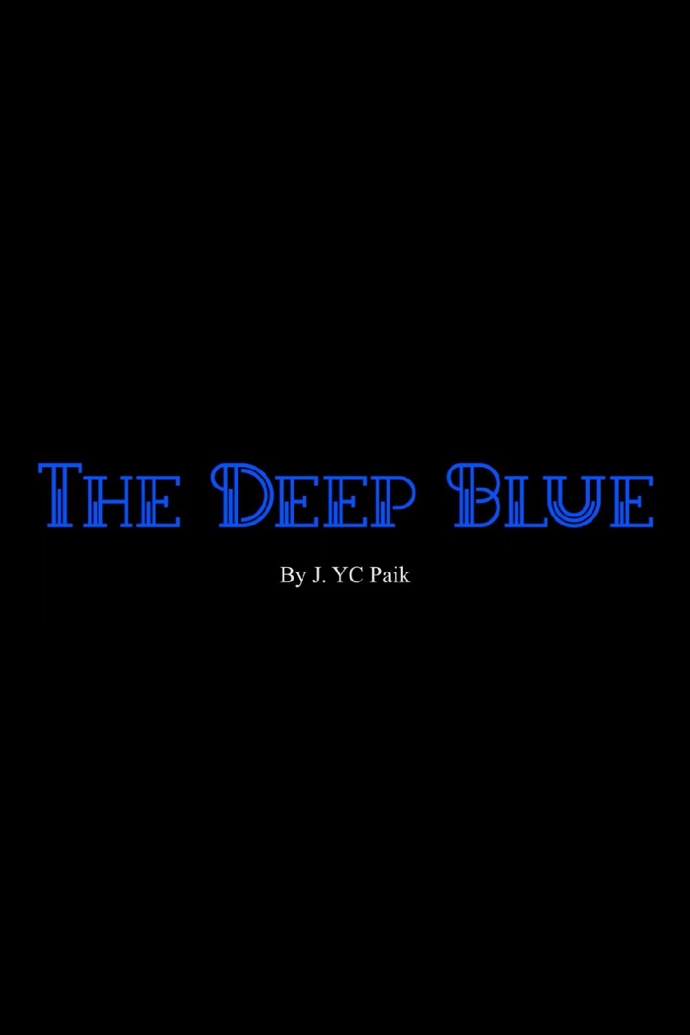 Poster de The Deep Blue