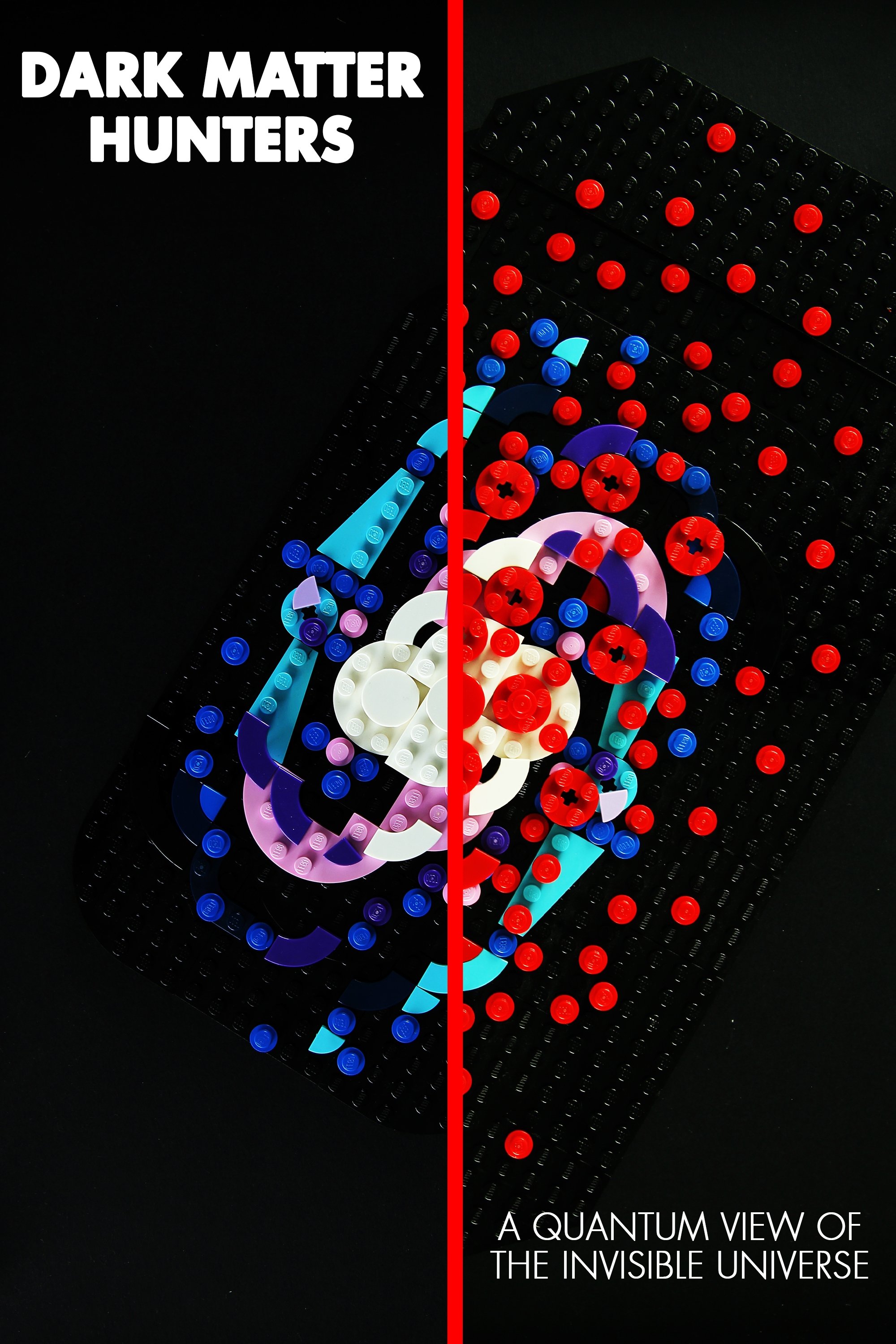 Poster de Dark Matter Hunters: a Quantum View of the Invisible Universe