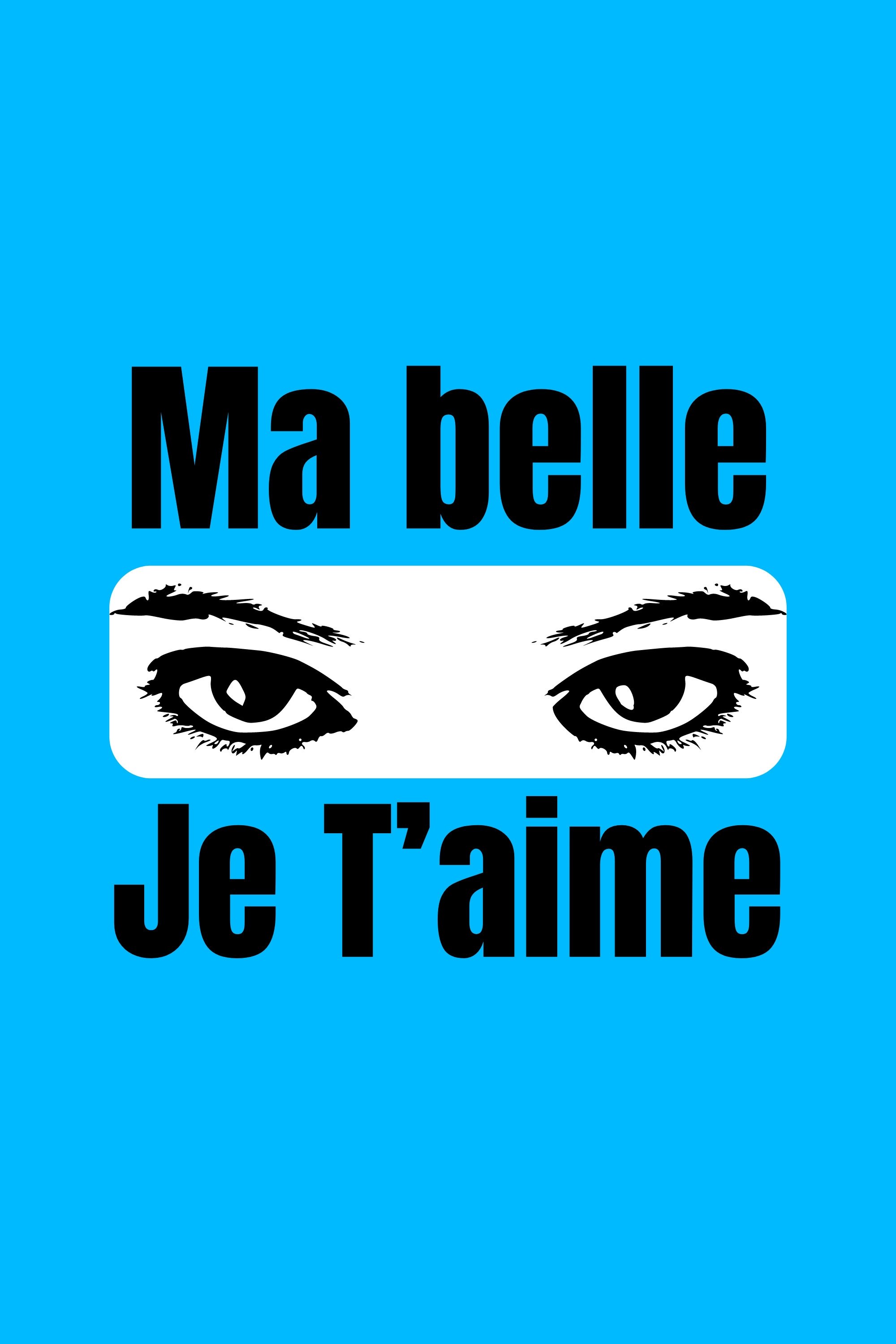 Poster de Ma Belle Je T'aime