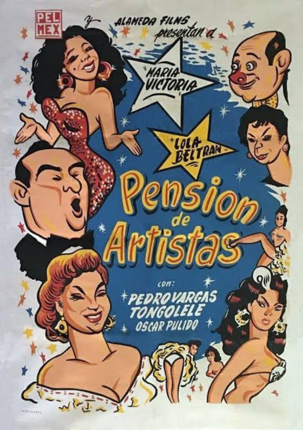 Poster de Pensión de artistas
