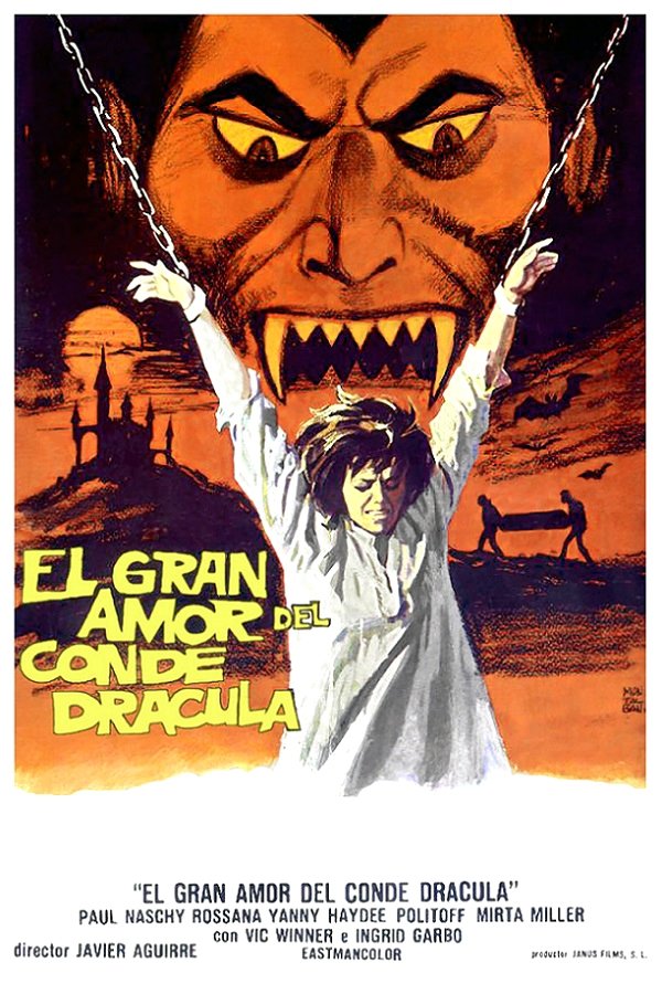 Affiche du film El gran amor del conde Drácula
