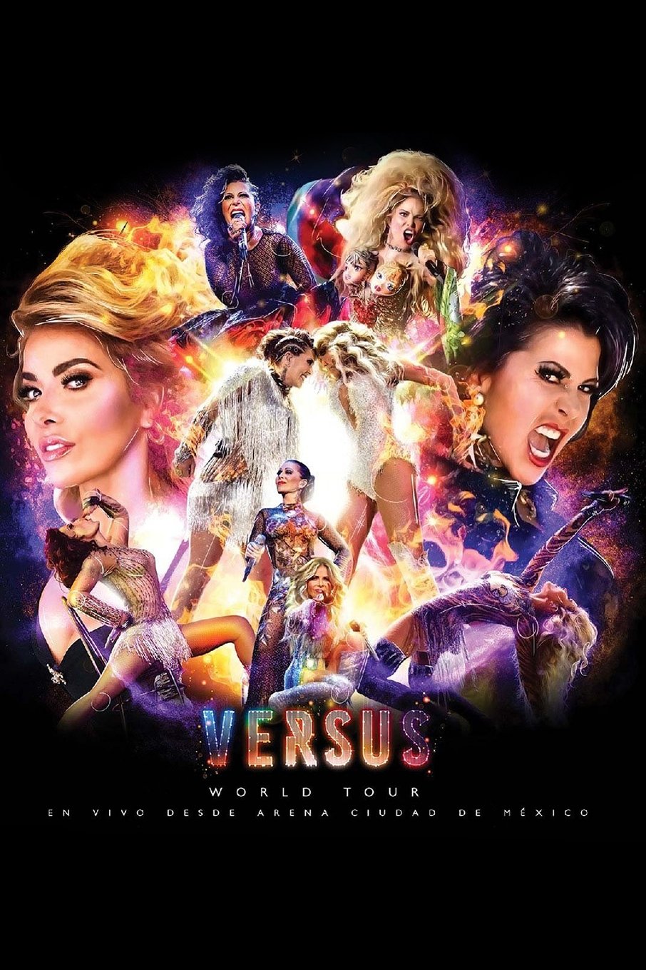 Poster de Gloria Trevi & Alejandra Guzmán: Versus World Tour