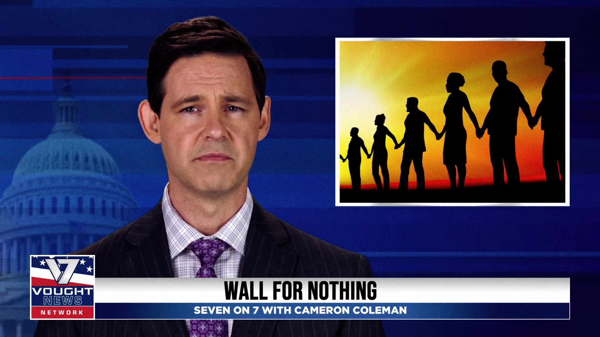 Vought News Network: Seven on 7 with Cameron Coleman (August 2021)