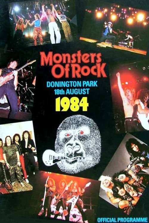 Poster de Van Halen Live at Monsters of Rock, Donington Park 1984