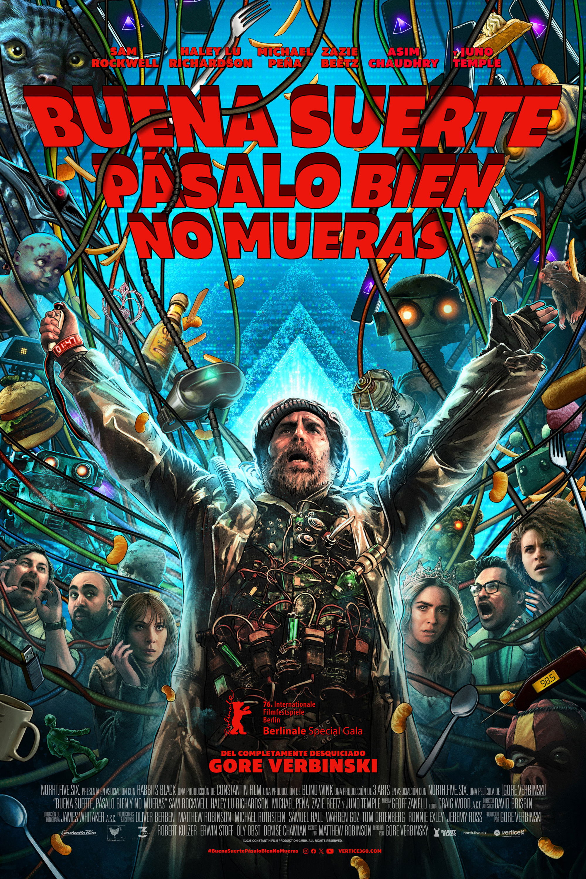 Buena suerte, pásalo bien, no mueras