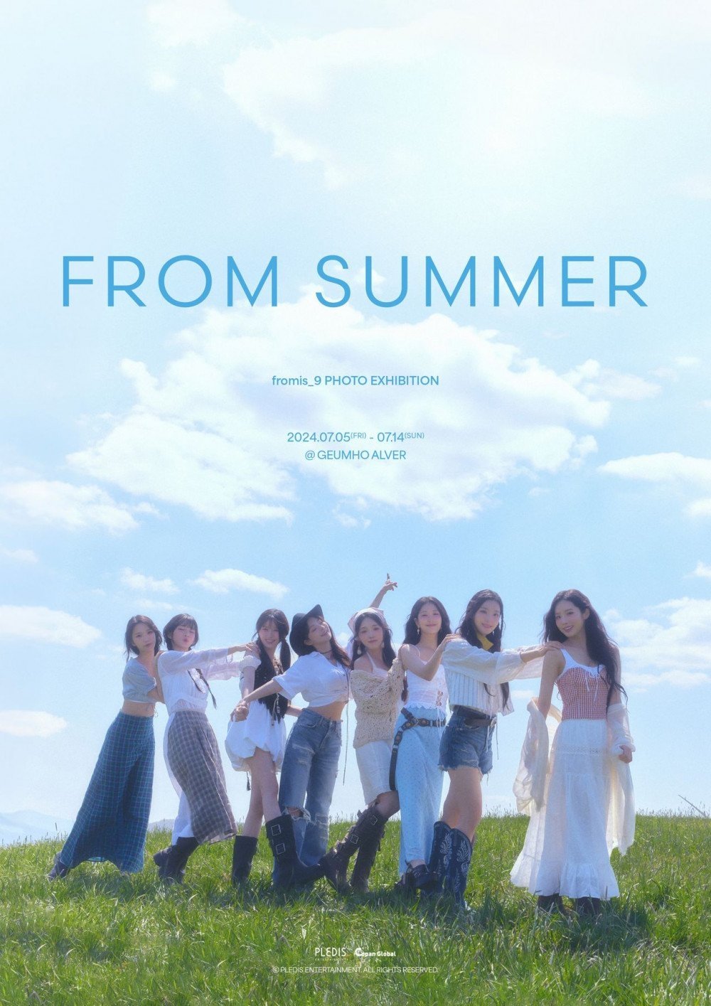 Poster de fromis_9's Summer Night