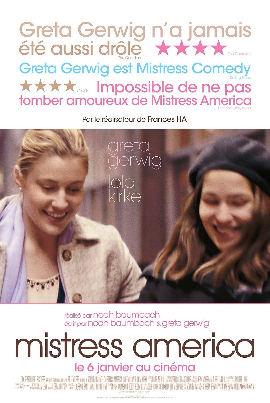 Affiche du film Mistress America